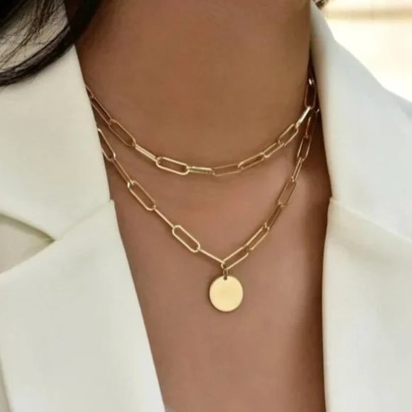 Mejuri Jewelry - 14K Gold Filled Paper Clip Gold Filled Necklace